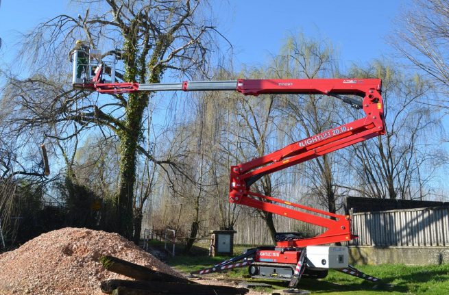 Hinowa 20.10 Tracked Spider Boom