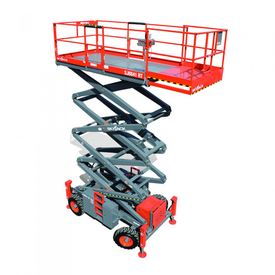 SkyJack SJ9241 RT 14.32m Diesel Scissor Lift