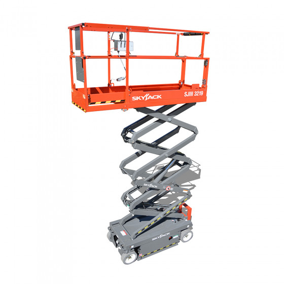 SkyJack SJ3219 7.8m Electric Scissor Lift