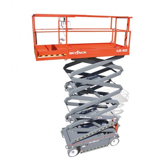 SkyJack SJ4632 11.58m Electric Scissor Lift