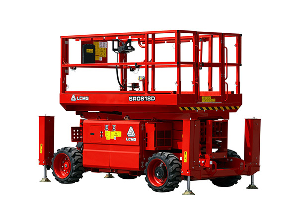 LGMG 0818D RT 9.7m Diesel Scissor Lift
