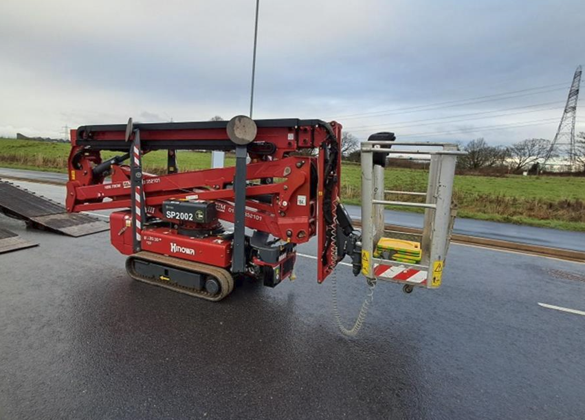 Hinowa 20.10 Tracked Spider Boom